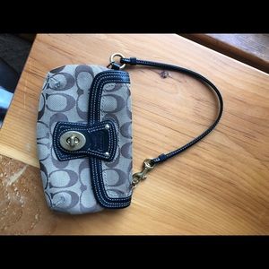 Coach wristlet